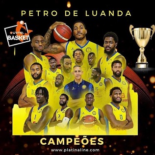 Petro de Luanda - A nossa equipa sénior de Basquetebol