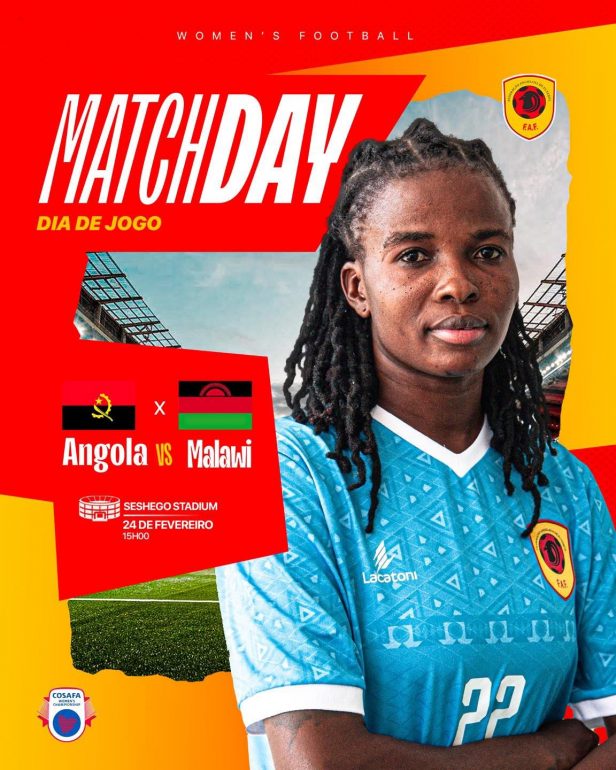 Seleção feminina decide hoje acesso às meias-finais da Taça COSAFA